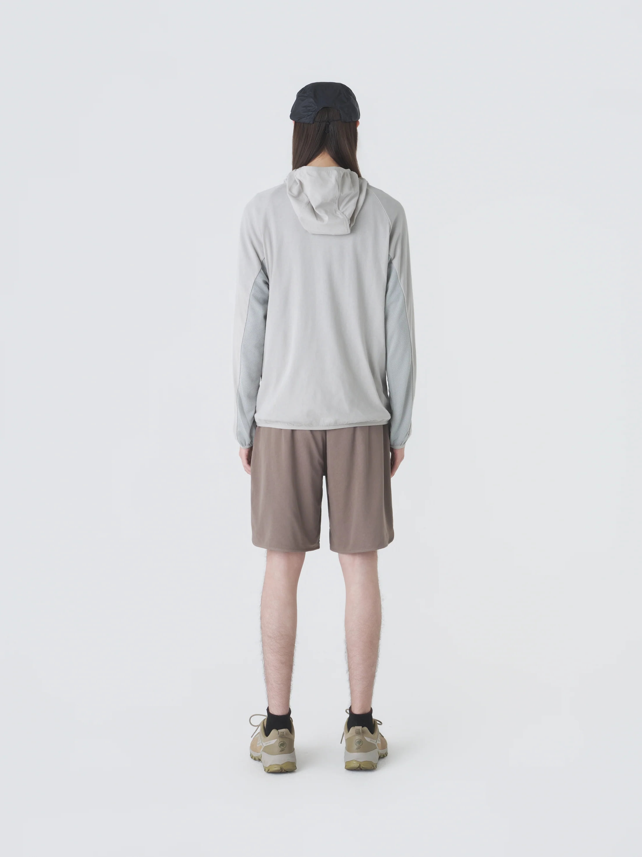 HOODED JERSEY WIND JACKET