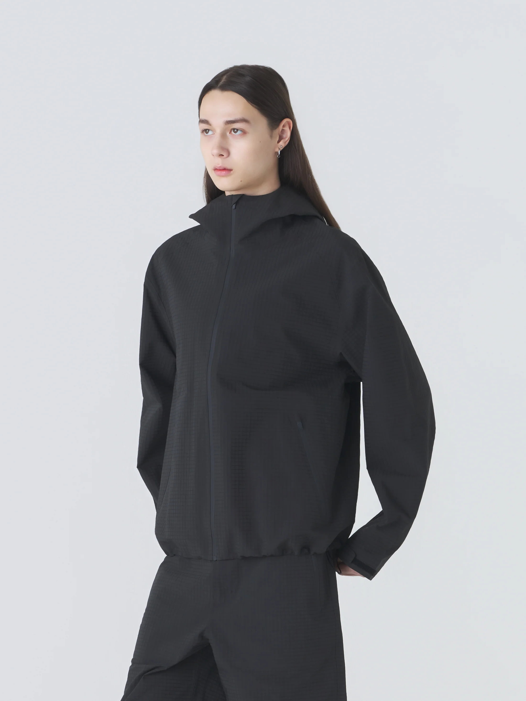 HECTO LINEN COTTON MIXED JACKET